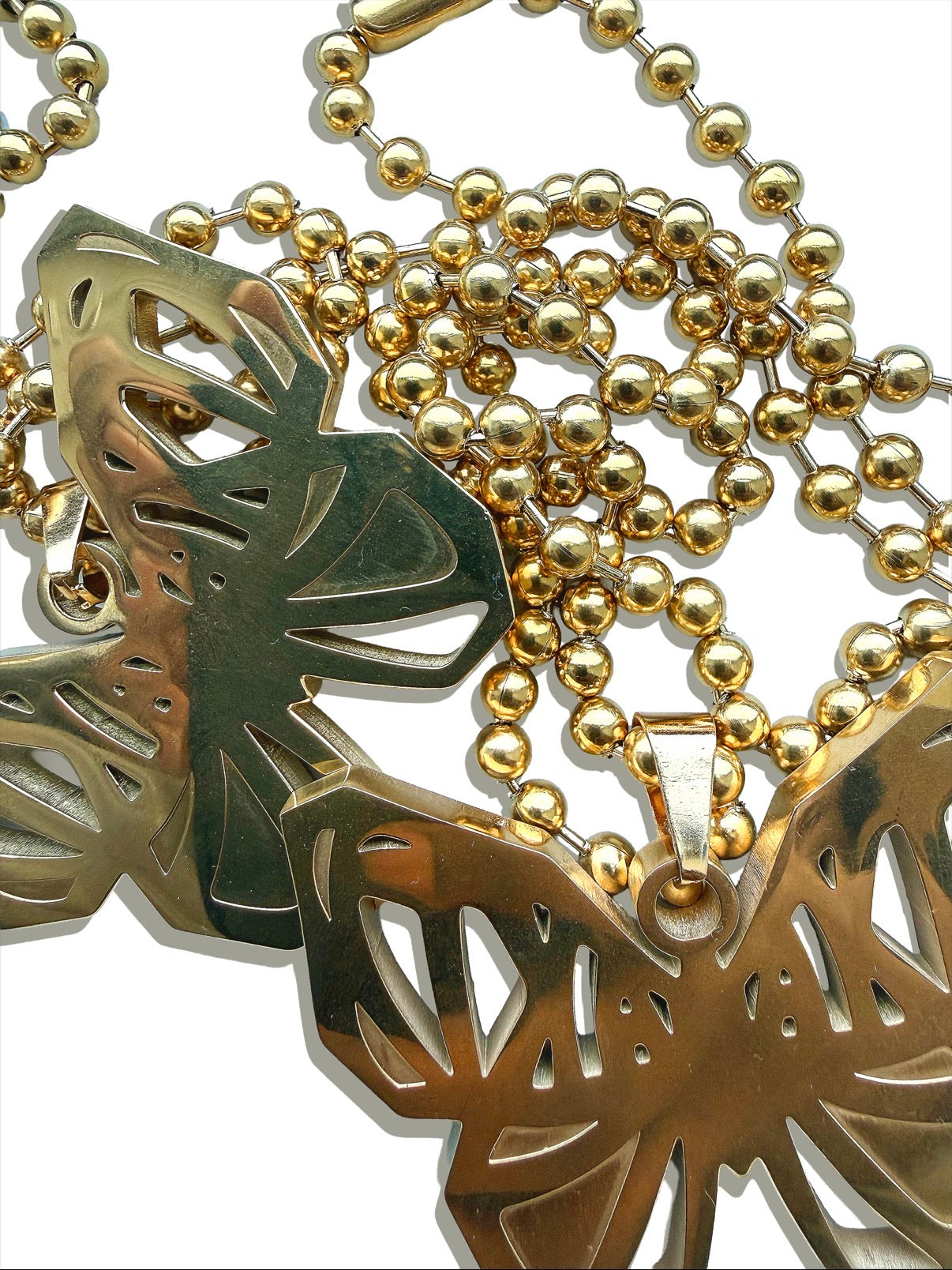 GOLD BUTTERFLY CHAIN