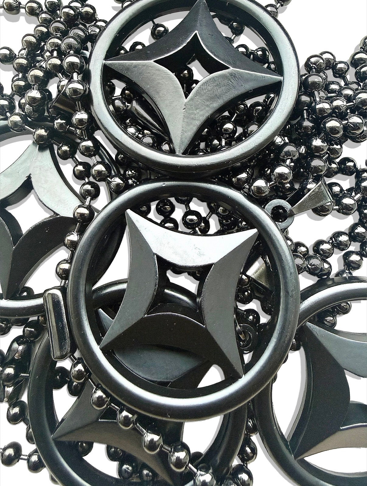 JET BLACK SUPERSTAR CHAIN