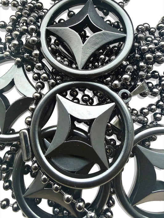 JET BLACK SUPERSTAR CHAIN