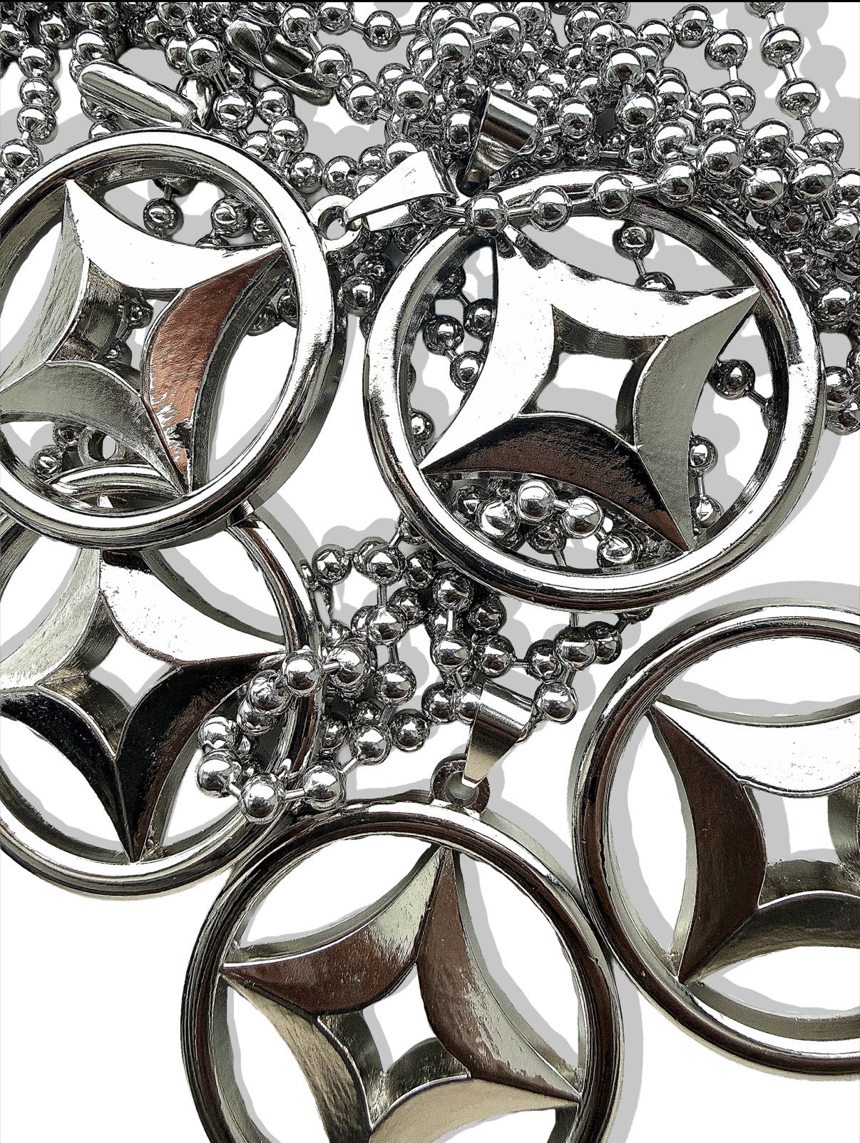 SILVER SUPERSTAR CHAIN